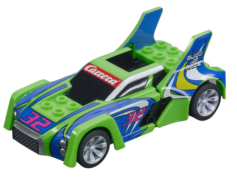 Carrera 64192 Build 'n Race Racer 1:43 Scale Analog Slot Car Racing Vehicle GO Slot Car Toy Race Track Sets