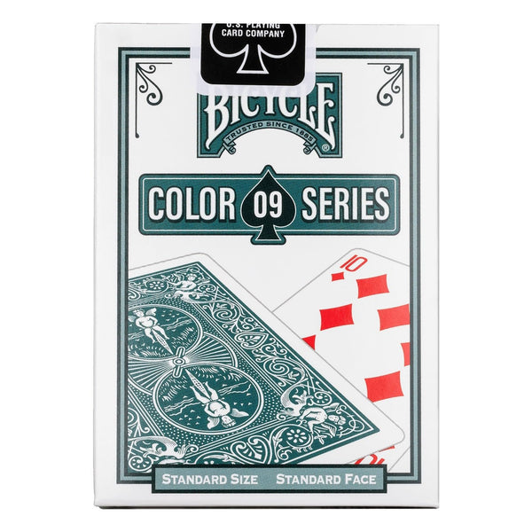 Bicycle Color Series #9 Wintergreen Playing Cards, Poker Size Standard Index
