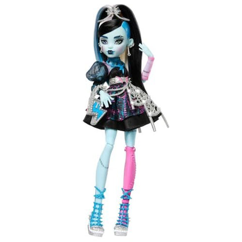 Monster High Scary Sweet Birthday Frankie Stein Doll in Party Dress With Balloon & Gift