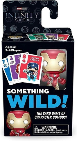 Something Wild! Marvel Infinity War with Iron Man Pocket Pop! Card Game for 2-4 Players Ages 6 and Up