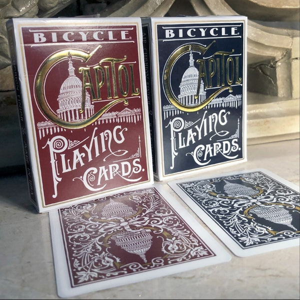 Capitol Red Playing Cards