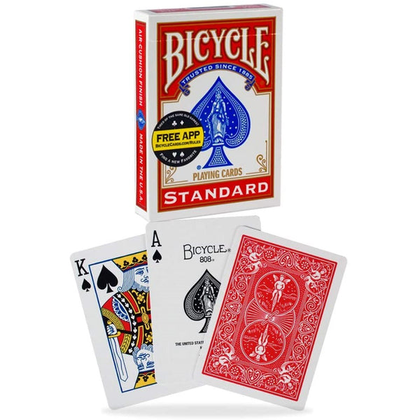 Bicycle Standard Rider Back Red Playing Cards