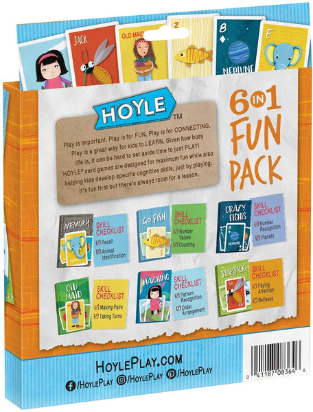Hoyle 6-IN-1 Fun Pack Card Games