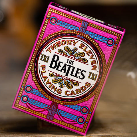 The Beatles Pink Playing Cards