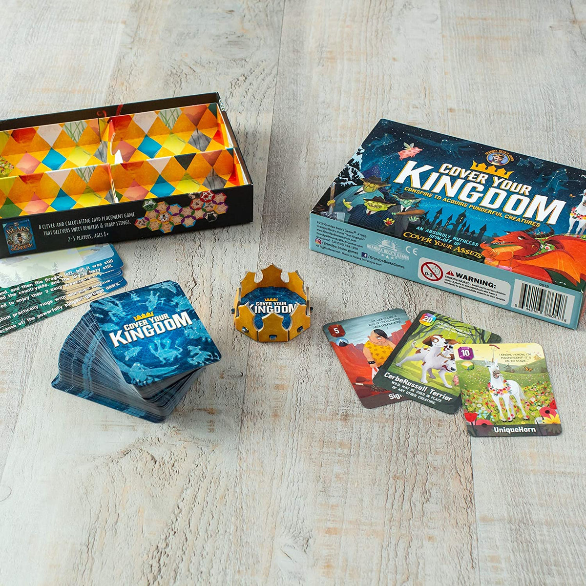 Grandpa Beck's Cover Your Kingdom Card Game – Ecstatic Games