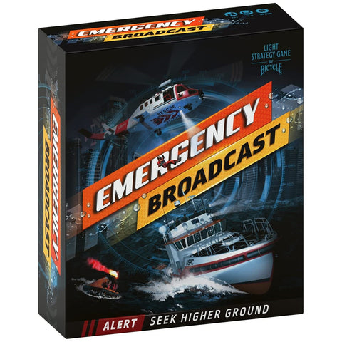 Bicycle Emergency Broadcast Light Strategy Board Game