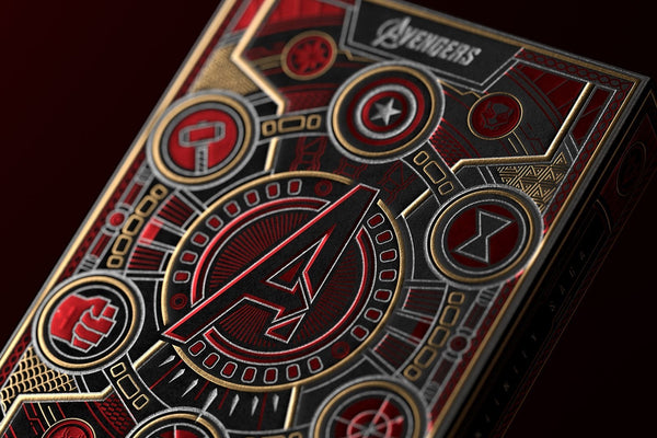 Avengers Playing Cards - Red Edition
