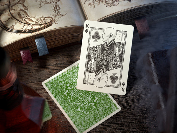 Harry Potter Green (Slytherin) Playing Cards